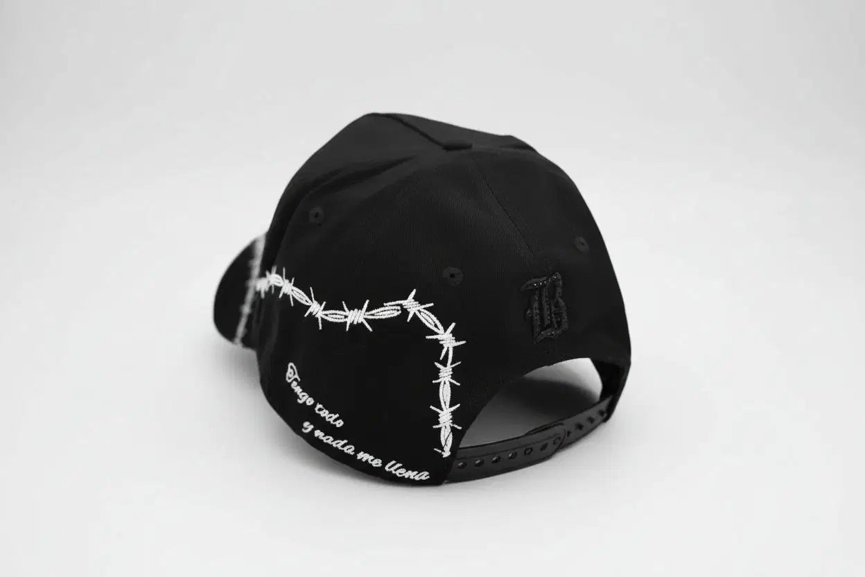gorra belica streetwear exclusivo blackout edition