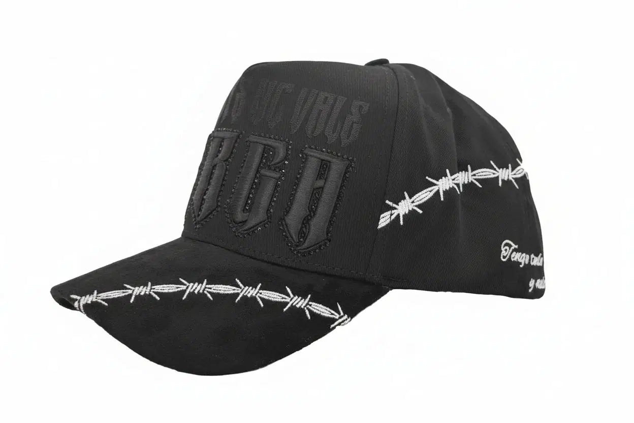 gorra belica streetwear exclusivo blackout edition